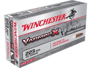 Winchester Varmint X 223 Remington 40gr Polymer Tip, Box of 20?>
