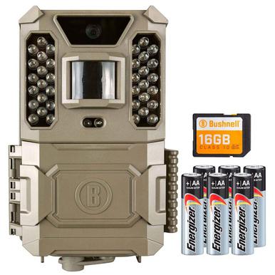 Bushnell Prime Low Glow Trail Camera, Memory Card &  Battery Combo?>