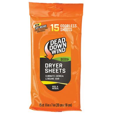 Dead Down Wind Dryer Sheets, Natural Woods?>