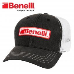Benelli Mesh Structured Cap, Black and White?>