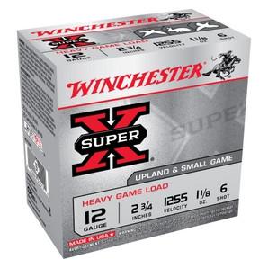 Winchester Super-X 12 ga 2 3/4", #6 Lead, 1 1/8 oz, Box of 25?>