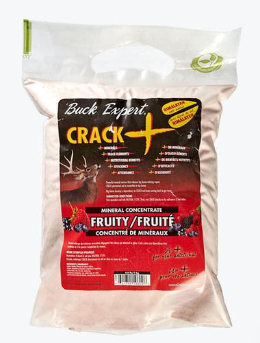 Buck Expert Baiting Products Deer Crack +, Fruity Powerful Mineral Mixture, 3kg?>