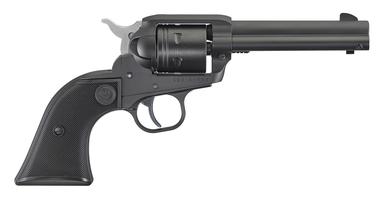 Ruger Wrangler 22 LR SA Revolver, 4.6" Barrel, Black?>