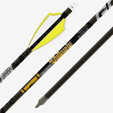 Gold Tip Velocity Valkyrie 340 Spine, 32" Arrow with Accu-Lite Nock & Insert, 12 Pack?>