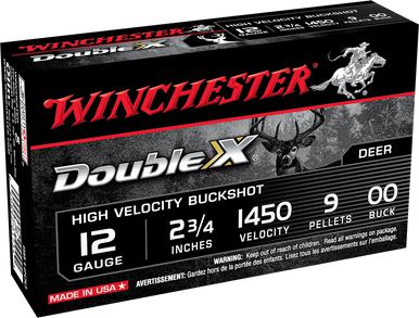 Winchester Double X 12 Ga HV, 2 3/4", 00 Buck, 5 Rnds?>
