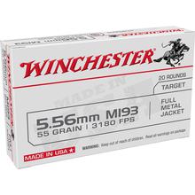 Winchester M193 5.56 Nato 55gr FMJ,   1000 Rd ?>
