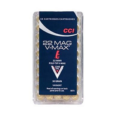 CCI 22 Magnum 30 Grain Poly-Tip V-Max, Box of 50?>