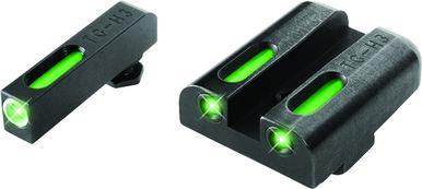 TruGlo TFX Tritium Fiber Day/Night Glock Sights, Green?>