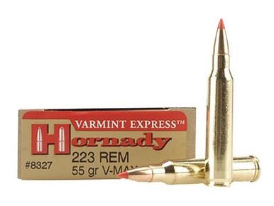 Hornady 223 Rem 55gr V-Max Varmint Express Box of 20?>