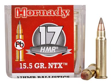 Hornady 17 HMR 15.5gr NTX Box of 50?>