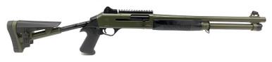 Revolution Armory, M4 Tactical 12 Ga Shotgun, Semi-Auto, 18.5" Barrel, Green?>