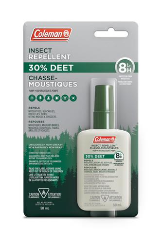 Coleman 30% Deet Insect Repellent, Liquid, 50 mL?>