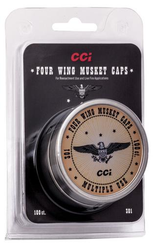 CCI Four Wing Musket Percussion Caps, 100 Ct?>