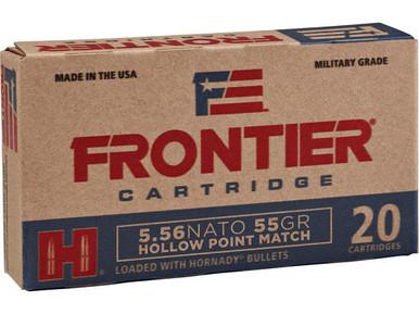 Frontier Cartridge 5.56 Nato 55gr HP Match, Box of 20?>