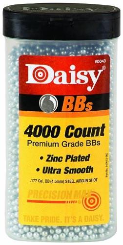Daisy .177 Cal BB’s, 4.5-Milimeter, 4000 Ct?>