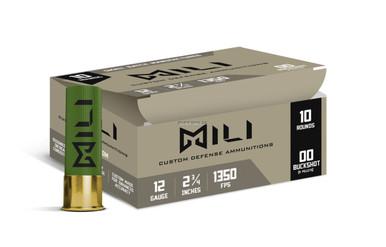 MILI M12-00-BUCK  Buckshot 12 Gauge, Box of 10?>