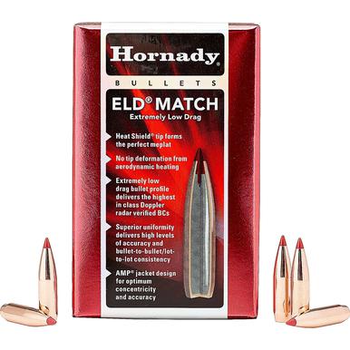 Hornady ELD Match Projectiles .264/6.5mm Cal. (264) 147 Grain BT, Box of 100?>