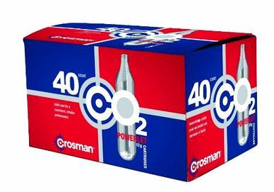 Crosman Powerlet CO2 Cartridges 12 Grams, 40 Count?>