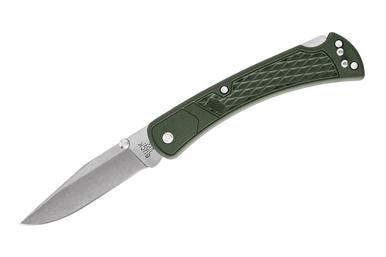 Buck Knives 110 Slim Select Hunter Folding Knife, OD Green Handle with Clip?>