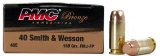 PMC 40 S&W 180gr FMJ-FP, 50 Rds?>