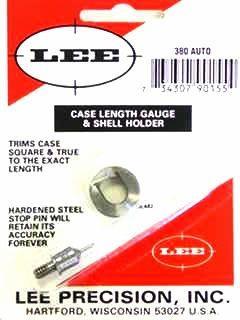 Lee Precision 380 Auto Case Length Gauge & Shell Holder?>