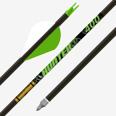 Gold Tip Hunter Series XT 400 Spine, 32" Arrow with Accu-Lite Insert, 12 Pack?>