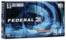 Federal Power Shok 6.5 Creedmoor 140gr Ammo (20rd. Box)?>