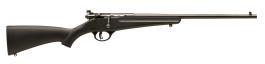Savage Rascal .22 LR Single Shot Bolt Action Rifle, with AccuTrigger & Black Synthetic Stock?>