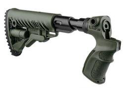 FAB Defense M4 Collapsible Buttstock w/ Shock Absorber For Mossberg 500-Olive Drab Green?>