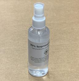 Isopropyl Alcohol (70%) Spray Bottle, 100mL?>