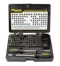 Wheeler Deluxe 89-Piece Professional Gunsmithing Screwdriver Set - With Case?>