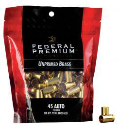 Federal Premium Handgun c.45 Auto Unprimed Brass for Reloading (100 Count)?>