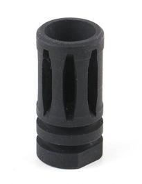 A2-Style 9mm Birdcage Flash Hider - 1/2"-36 for 9mm?>