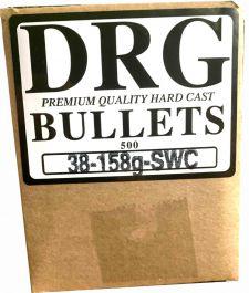 DRG 38/.357 Cal 158gr SWC Bullets (500 Count)?>