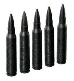 Magpul MAG215-BLK 5.56 NATO (.223) Dummy Rounds, 5-Pack?>