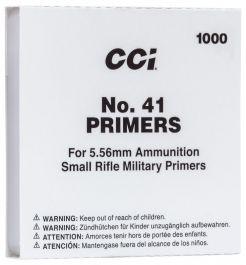 CCi Small Rifle Mil-Spec 5.56 NATO Primers, #41 (1000/box)?>