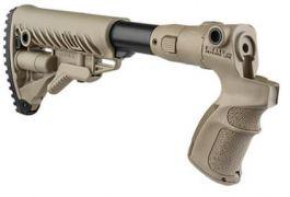 FAB Defense M4 Folding Collapsible Butt Stock For Mossberg 500-Tan?>